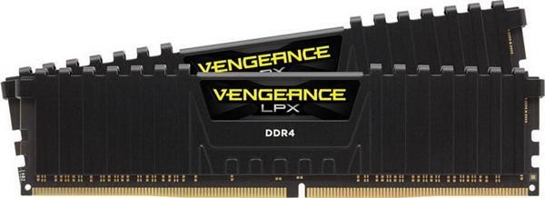 CORSAIR RAM DDR4 16GB 2400-14 VENGEANCE LPX BK K2 COR