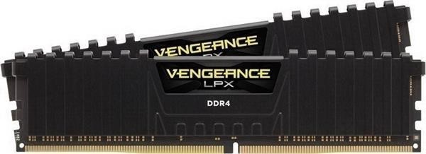 CORSAIR RAM DDR4 16GB 2400-16 VENGEANCE LPX BK K2 COR