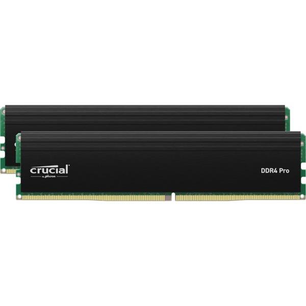 CRUCIAL PRO DDR4-3200 KIT 64GB 2X32GB UDIMM CL22 16GBIT