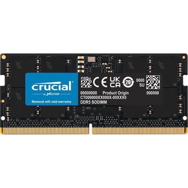 CRUCIAL DDR5-5600 24GB SODIMM CL46 16GBIT