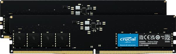 DDR5 64GB KIT 2x32GB PC 5600 Crucial