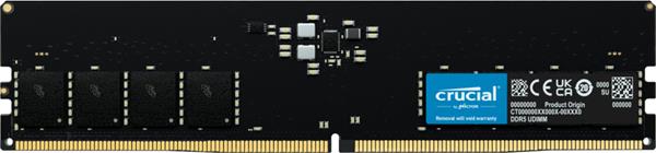 Crucial DDR5-5600 32GB UDIMM CL46 (16Gbit)