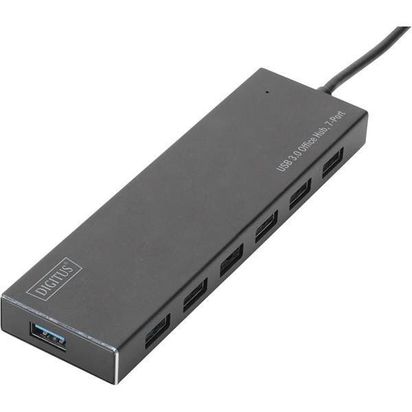 DIGITUS USB 3.0 HUB 7-PORT INKL. 5V/3,5A POWER ADAP.