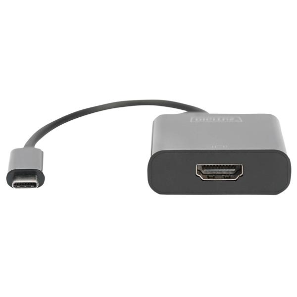 DIGITUS USB TYPE-C HDMI GRAPHIC ADAPTER 4K/30HZ BLACK