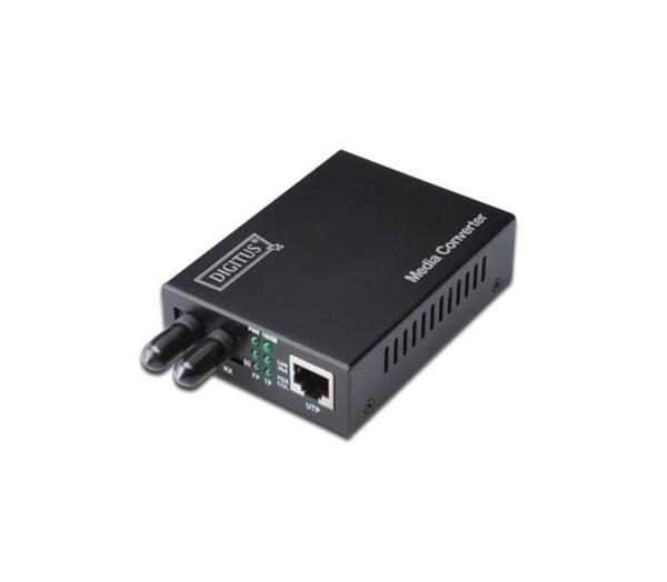 DIGITUS MEDIA CONVERTER GE/RJ45/MM/ST/SX BIS 0,5KM