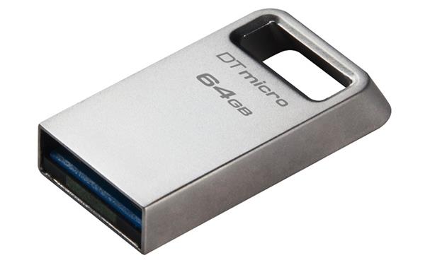 KINGSTON USB Stick Data Traveler Micro DTMC3G2/64GB, USB 3.2 Silver