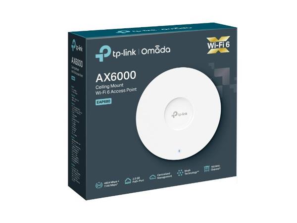 Tp-Link Ax6000 Ceiling Mount Wifi 6 Access Point Eap680 Eap680