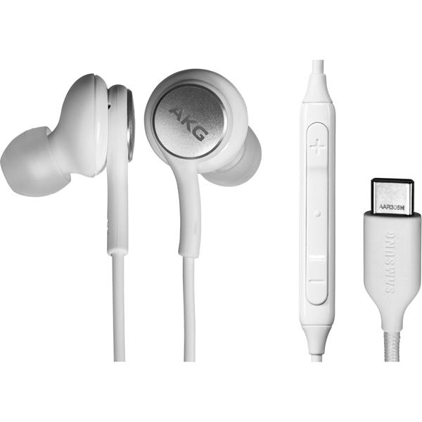 SAMSUNG EARPHONES USB TYPE-C EO-IC100 SOUND BY AKG WHITE