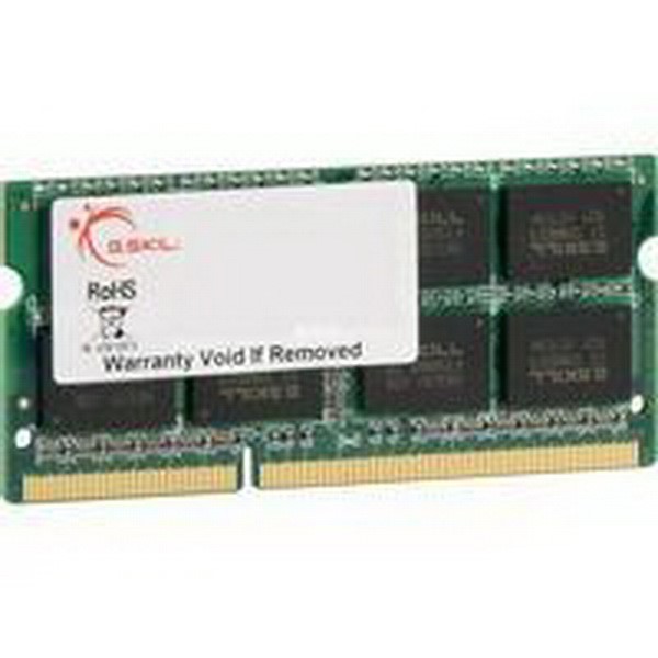 G.SKILL DDR3 SO-DIMM 8GB DDR3-1333, MEMORY F3-10666CL9S-8GBSQ, LITE RETAIL