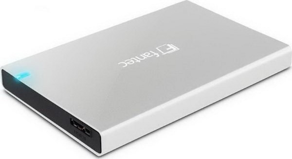 FANTEC ALU-25B31 SILVER 2,5  USB 3.1 ALUMINIUM