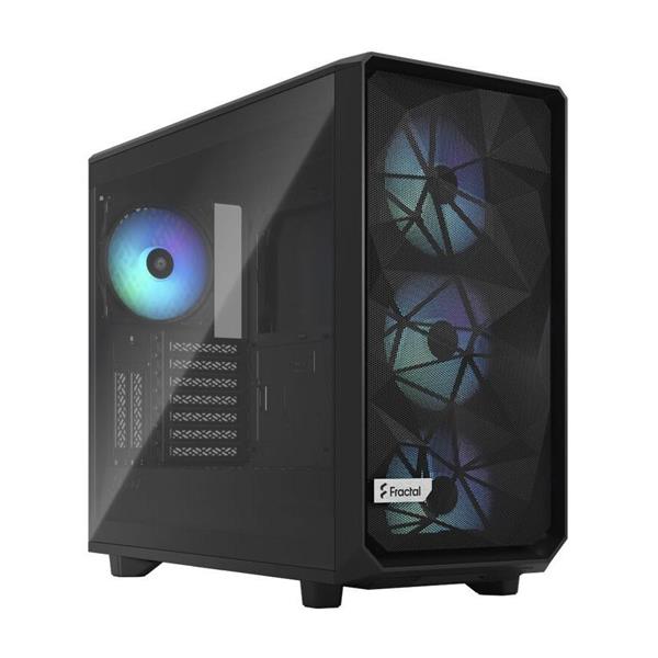 PC- Case Fractal Meshify 2 Lite RGB TG Tint black