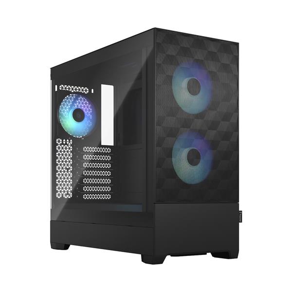 PC- Case Fractal Pop Air RGB TG Clear Tint black