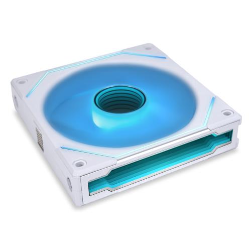 LIAN LI UNI FAN INFINITY SL-INF 140 REVERSE BLADE WHITE – ARGB PWM CASE FAN (1PCS) NO CONTROLLER