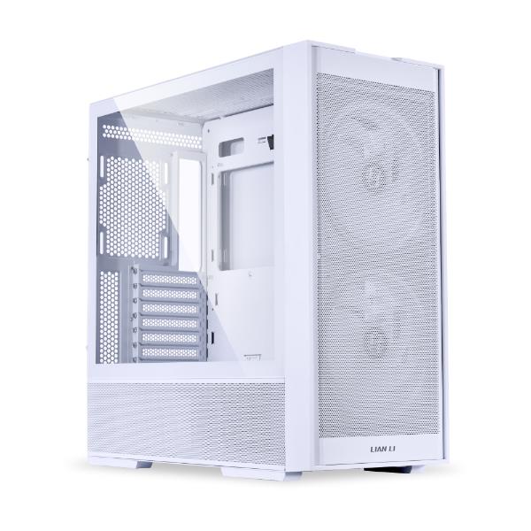 LIAN LI LANCOOL 206 WHITE – ATX PC CASE W. 2 X FRONT 160 PWM FANS (ARGB)