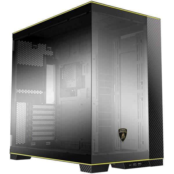 Lian Li O11D EVO RGB Automobili Lamborghini Edition – EATX(under 280mm)/ATX Columnless Tower PC Case