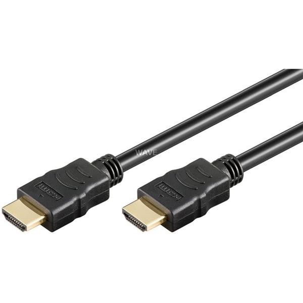 GOOBAY HIGH SPEED ​​HDMI CABLE WITH ETHERNET  BLACK, 10 METERS