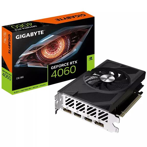 VGA Gigabyte GeForce® RTX 4060 8GB D6