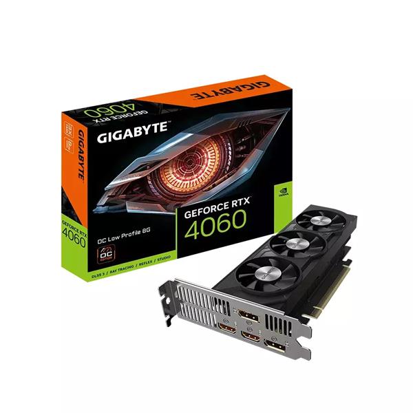 VGA Gigabyte GeForce® RTX 4060 8GB OC Low Profile