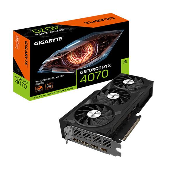 GIGABYTE GeForce RTX 4070 WINDFORCE OC V2 12G 12GB GDDR6