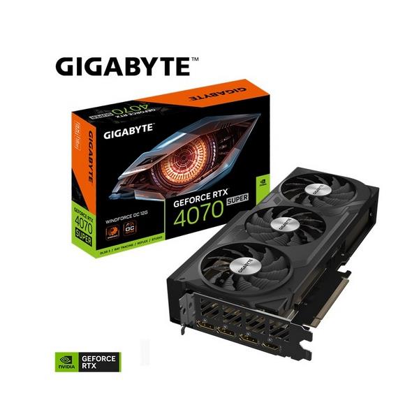 VGA Gigabyte GeForce® RTX 4070 SUPER 12GB Windforce OC