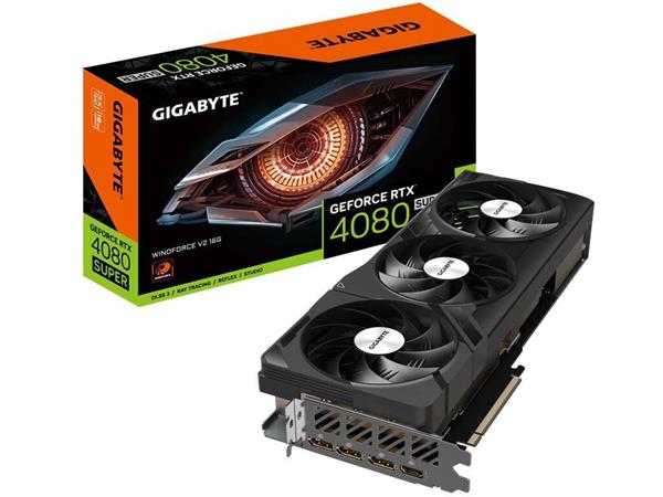 VGA Gigabyte GeForce® RTX 4080 SUPER 16GB Windforce V2