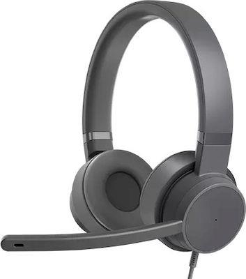 LENOVO GO WIRED HEADSET STORM GREY