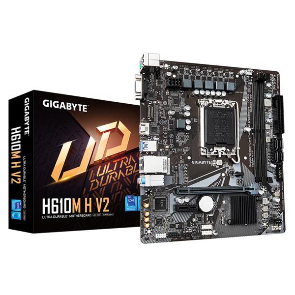 GIGABYTE MOTHERBOARD H610M H V2 DDR5 1700