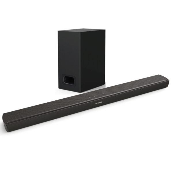 AIWA LUXURY 2.1 SOUNDBAR WITH WIRELESS SUBWOOFER RMS 120W