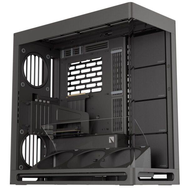 HAVN HS 420 VGPU black Premium Midi Tower Case – with vertical GPU support