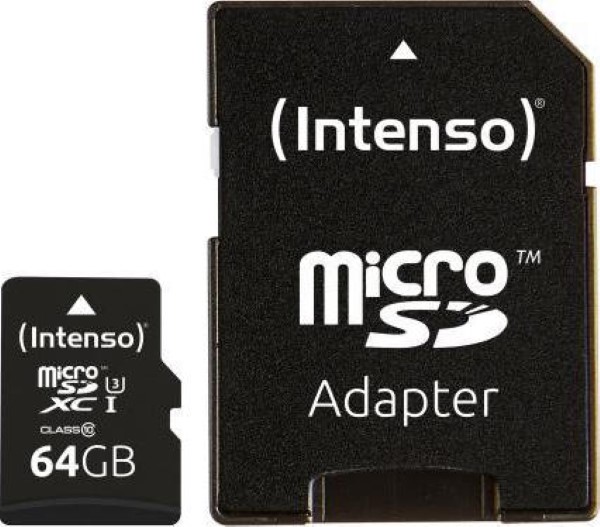 INTENSO MICROSD 128GB UHS-I PROF CL10