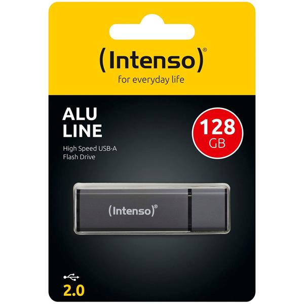 INTENSO ALU LINE ANTHRAZIT 128GB USB STICK 2.0