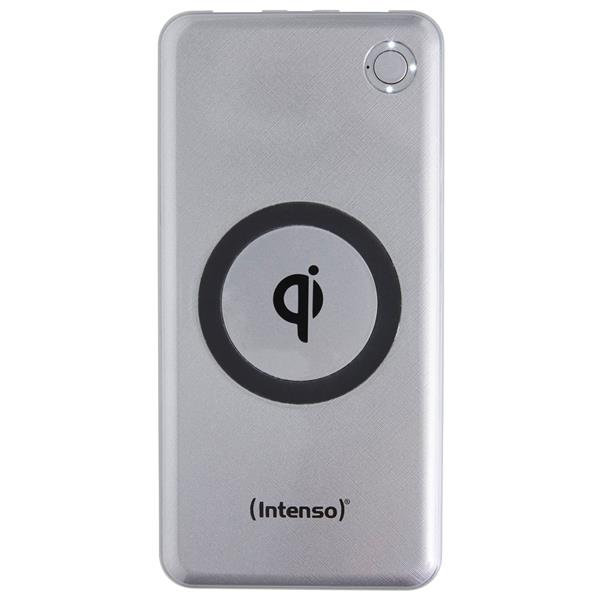 INTENSO POWERBANK WPD10000 SILVER INCL. WIRELESS CHARGER