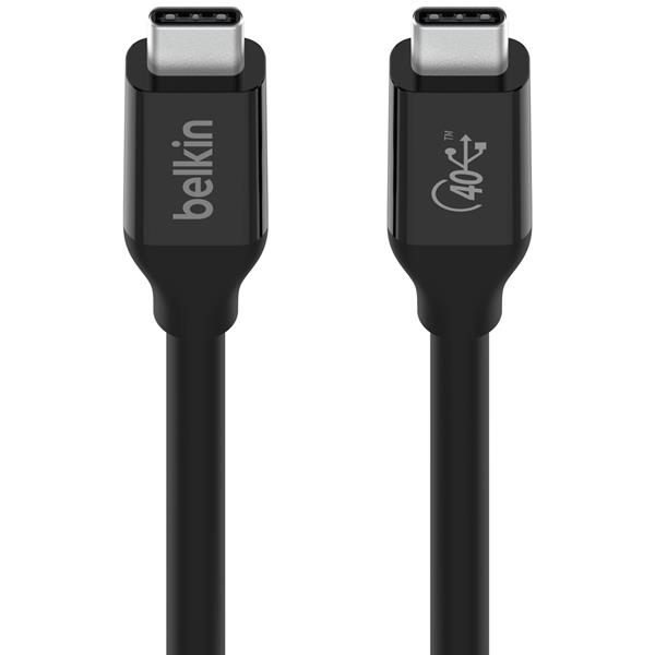 BELKIN USB4 CABLE USB-C/USB-C 40GB/S 100W 0,8M   INZ001BT0.8MK