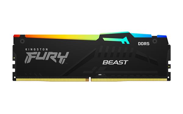 KINGSTON Memory  FURY Beast RGB EXPO DDR5, 5200MT/s, 32GB