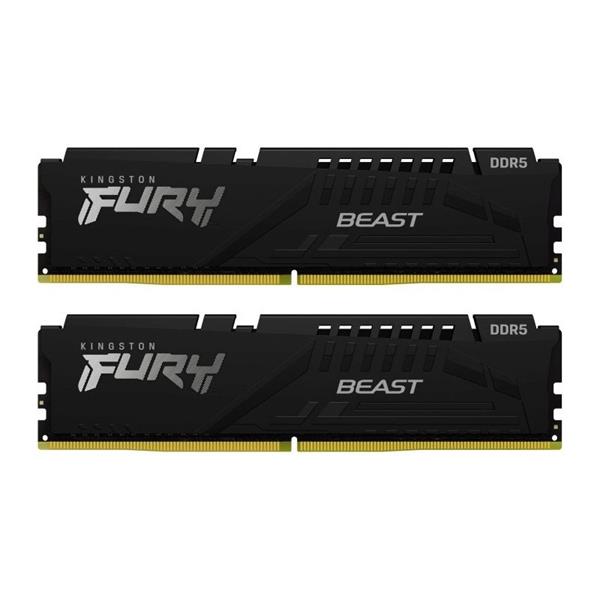 Kingston DDR5 64GB KIT 2x32GB PC 5200  FURY Beast KF552C40BBK2-64