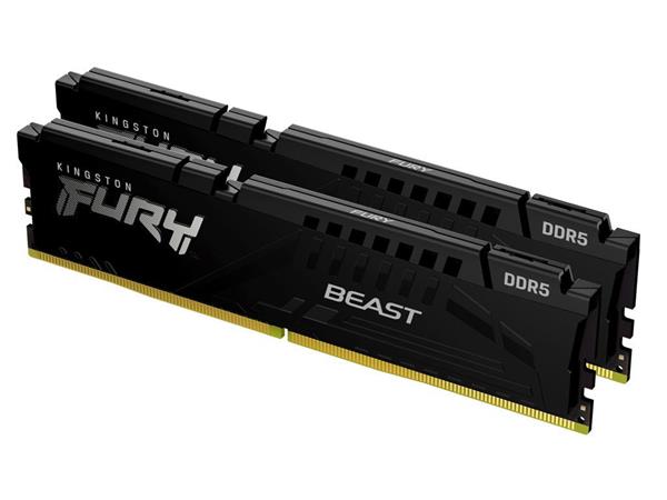 KINGSTON Memory  FURY Beast Black DDR5, 6000MT/s, 16GB KIT OF 2