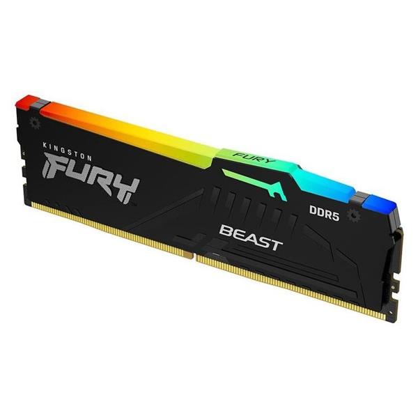 KINGSTON Memory  FURY Beast Black RGB DDR5, 6000MT/s, 16GB EXPO