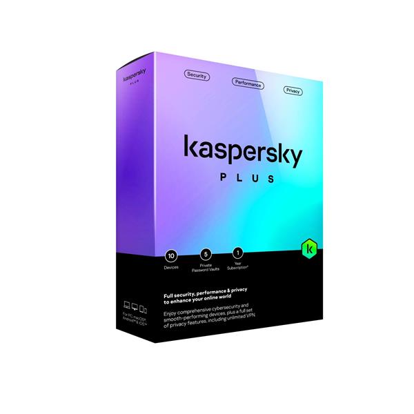 Kaspersky Sw  Plus 1 Device 1 Year Kl1042O5Afs-Msb-Ee