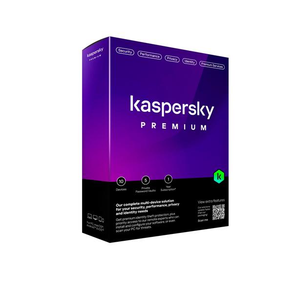 Kaspersky Sw  Premium 1 Device 1 Year Kl1047O5Afs-Msb-Ee