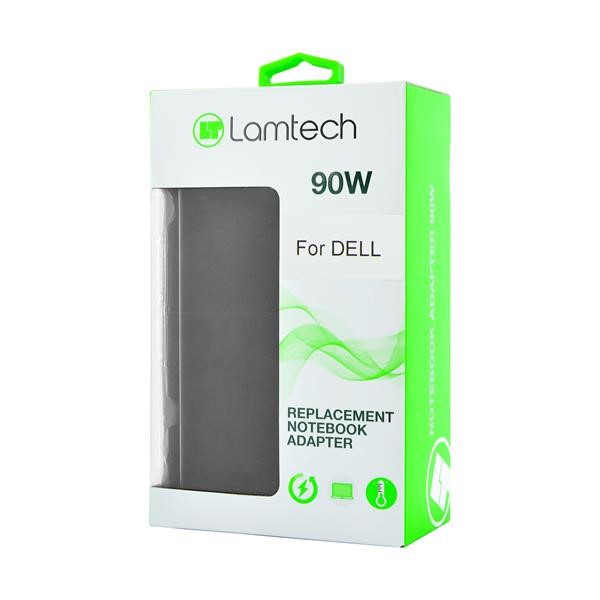 LAMTECH NOTEBOOK ADAPTER 90W DELL 19,5V4,62A 7,5X0,7X5,0MM