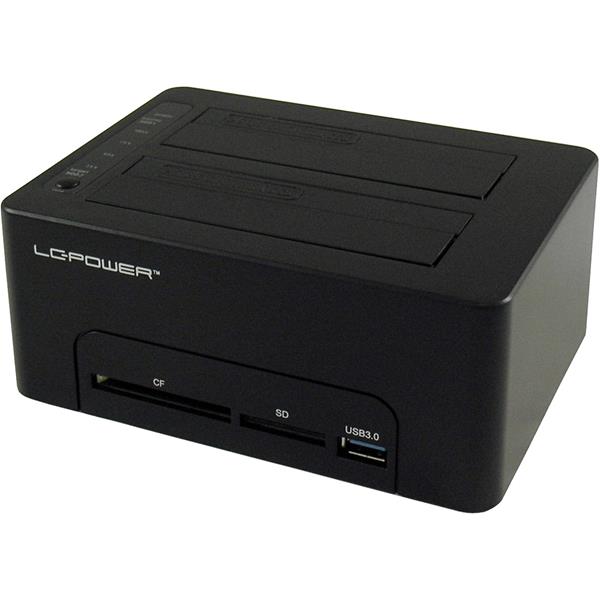 LC POWER LC-DOCK-U3-CR HDD DOCKING STATION CF/SD CARD R