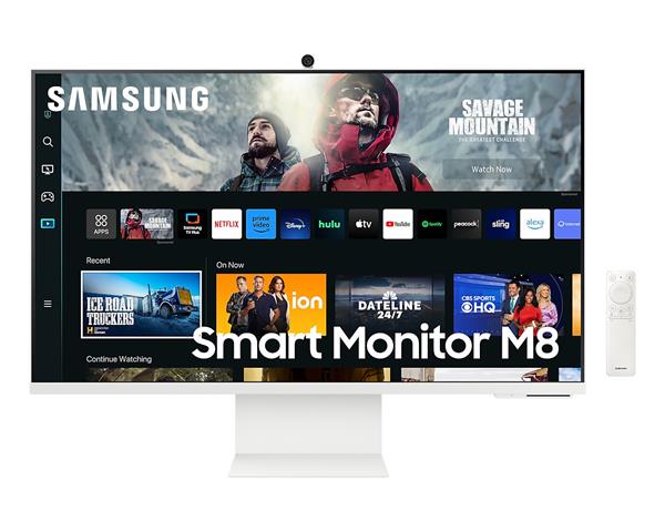 Samsung M8 M80C VA HDR Smart Monitor 32" 4K 3840x2160 με Χρόνο Απόκρισης 4ms GTG