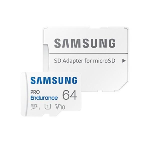 SAMSUNG MEM MICRO SD 64GB  PRO ENDURANCE WHITE MB-MJ64KA/EU