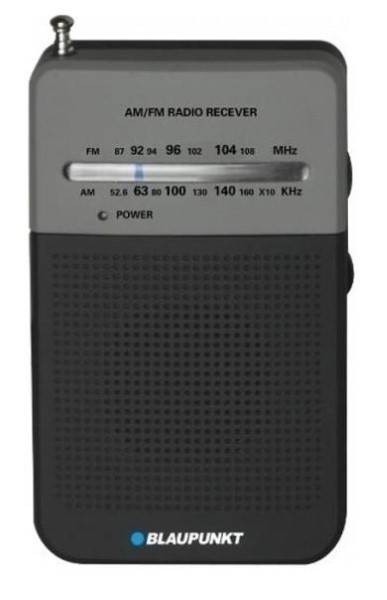 BLAUPUNKT PR3BK ΦΟΡΗΤΟ ΑΝΑΛΟΓΙΚΟ ΡΑΔΙΟΦΩΝΟ AM/FM 0.3W RMS  2XAA