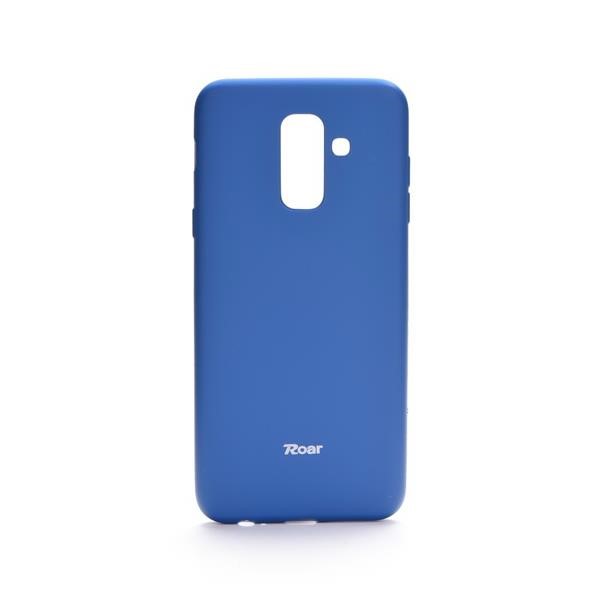 Roar All day Colorful jelly case for Samsung Galaxy A6+ Plus (2018) - Navy Blue