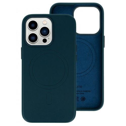 Back Cover Δερματίνης Navy Μπλε (iPhone 15)