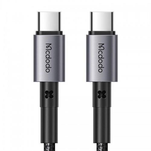 Mcdodo Braided USB 3.0 Cable USB-C male - USB-C 65W Μαύρο 1.5m