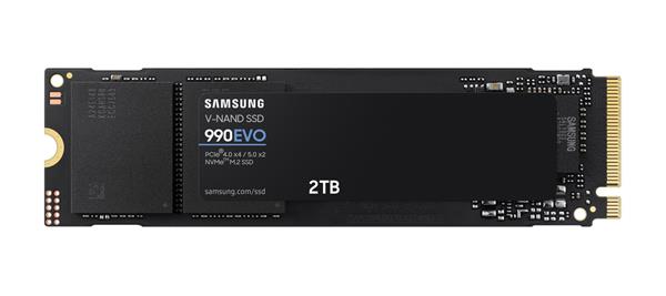 SSD Samsung 990 EVO M.2 2TB NVMe MZ-V9E2T0BW PCIe 4.0 x4 / PCIe 5.0 x2