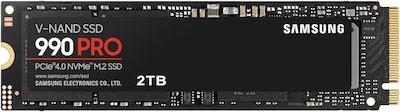 SAMSUNG SSD  990 Pro M.2 2TB NVMe MZ-V9P2T0BW PCIe 4.0 x4