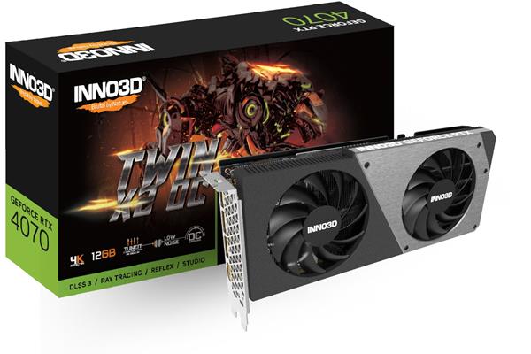 INNO3D VGA  GEFORCE® RTX 4070 12GB X2 OC